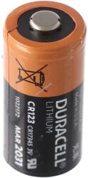 Duracell CR123A 3V fényképezőgép elem 400db/csomag lítium