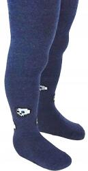 YOCLUB harisnyanadrág, pamut, koponya mintás, Size 128/134, 80% pamut, 15% poliamid