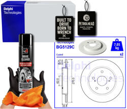 Delphi Féktárcsák Toyota Corolla 01.19-, Delphi BG5129C, 2db