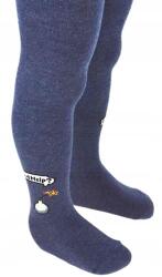 YOCLUB Harisnyanadrág, pamut, fiú, 116/122, 80% pamut, 15% poliamid (RAB-0003Cniebieskie, moro)