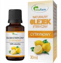 VitaFarm Citrom illóolaj, 30ml, 100% természetes, antibakteriális, antioxidáns, bőrre (5902273247029)