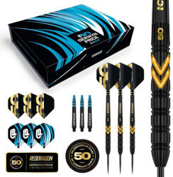 Red dragon darts Dart szett steel Red Dragon 50 Years Gerwyn Price 23g, 90% wolfrám (készlet erejéig! )