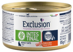 Exclusion Intestinal Felnőtt macska konzerv - sertés 85g
