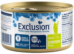 Exclusion Mediterraneo Felnőtt macska konzerv - csirke 85g