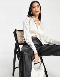 Topshop Női Szatén Ing Bézs 36S 1VAX