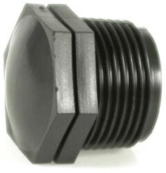 Irritec Műanyag menetes végzáró dugó 6/4" KM