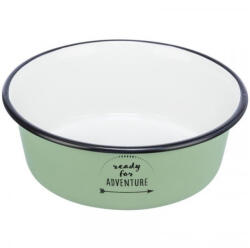 TRIXIE zománcozott fém tál 0, 3l/12cm zöld - kutyazoo