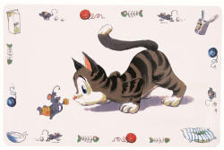 TRIXIE Tál alátét Comic Cat 44×28cm