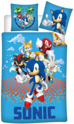 Sega Sonic a sündisznó Always Running gyerek, ovis ágyneműhuzat 100×135cm, 40×60 cm Nr2