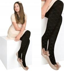 Noviti Mikroszálas Harisnyanadrág, 30 Den, fekete masnis, Size 116/122