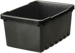 IKEA Uppsnofsad tároló doboz, fekete, 25×17×12cm, 3.5l, polipropilén anyag (504.447.83)