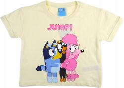 E plus M Bluey Kutyás Póló, kék, Size 98, 100% pamut, rövid ujjú, nyári blúz