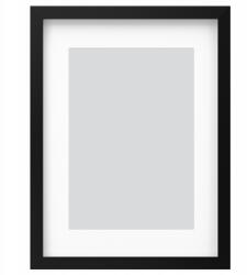 IKEA Fekete képkeret, 30×40cm, Rodalm Ikea, farostlemez (205.489.18)