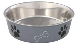 TRIXIE fémtál gumis díszes 2, 2L/23cm 25245 (TX25245)