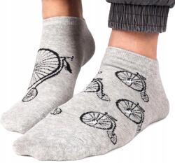 YOCLUB Zokni Ifjúsági Zokni, Size 43/46, kerékpár motívummal (SKS-0086F-C500#043046)
