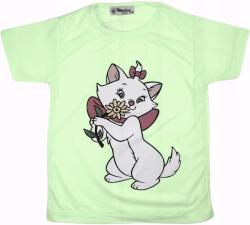 Atabay Póló Blúz Póló Rövid Ujjú Lány Póló Cica Mintával 104/110 P15