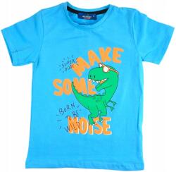 Atabay Fiú Póló, Dinoszaurusz, Size 116, pamut, rövid ujjú