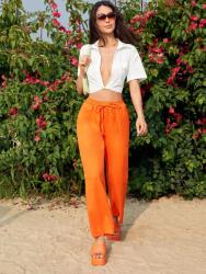 Shein Női Ing Fehér Rövid Ujjú 36-OS