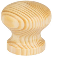 Walteco Lara bútorgomb átmérő 29mm lakkozott fenyő (WT-7258)