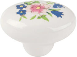 Walteco Bútorgomb Bouquet átmérő 30x22mm porcelán (WT-7098)