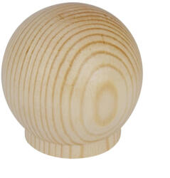 WALTECO Bútorgomb golyó átmérője 38 mm lakkozott fenyő FSC? (WT-7268)