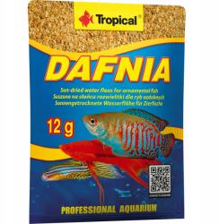 Tropical Dafnia eledel, 12g, természetes, fehérjében gazdag (01011)