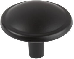 WALTECO Mali bútorgomb átmérője 32mm fekete színű (WT-7611)