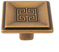 WALTECO Danuba bútorgomb bronz (WT-7436)