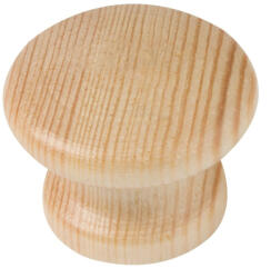 WALTECO Humberto bútorgomb átmérő 35mm lakkozott fenyő FSC (WT-7127)