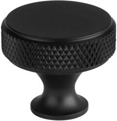 Walteco Bútorgomb Dieren átmérő 30mm eloxált alumínium fekete (WT-7408)