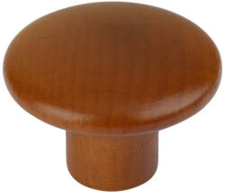 WALTECO Lord bútorgomb átmérője 45mm lakkozott cseresznyefa FSC (WT-7448)