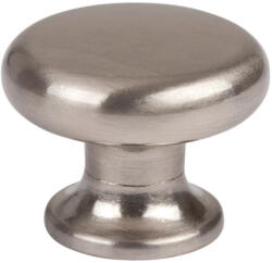 WALTECO Tosca bútorgomb 29 mm átmérőjű szálcsiszolt szatén nikkel (WT-7325)