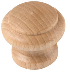 Walteco Novona bútorgomb átmérő 35mm lakkozott bükkfa (WT-7129)