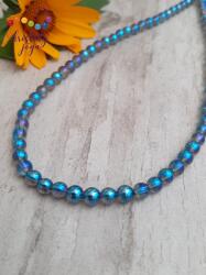 Kristály Jóga Shop Akva aura 6 mm-es ásvány gyöngysor