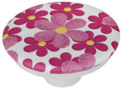 Walteco Bútorgomb Virágok átmérő 50mm (WT-7285)