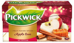 Pickwick Gyümölcstea, 20x1, 75 g, PICKWICK "Fruit Fusion", Apple Love (KHK1132) - onlinepapirbolt