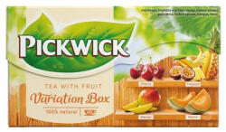 Pickwick Fekete tea, 20x1, 5 g, PICKWICK "Variációk Narancs" meggy, trópusi gyümölcs, mangó, sárgadinnye (KHK1134)