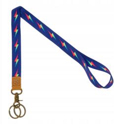  Azonosító póráz holder, valódi bőr, 2cm széles, 43cm hosszú, biztonságos rögzítés (1016)