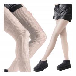 Legs Női merinó harisnyanadrág Wool 120 den, Size 2-S, bézs, merinó gyapjú (rajstopy ciepłe merino)