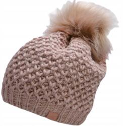 4F Téli Sapka, polár fejpánttal, Size M, bélelt 4F (H4Z22-CAD014-56S JASNY RÓŻ)