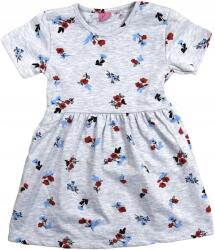Atabay Ruha, rövid ujjú, pamut, virágos, Size 104, szürke