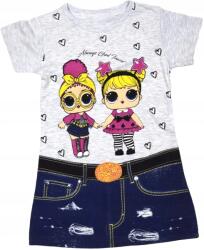 Atabay Baba Ruha, Szív minta, Szürke, Rövid Ujjú, Size 104