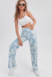 Shein Női Nadrág Kék Egyenes S Vuz