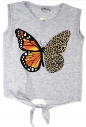 Atabay Csomós Póló Póló Blúz Blúzecska Pillangó 128/134 P44