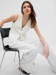 GAP Ленена жилетка GAP GAP | Byal | ЖЕНИ | M