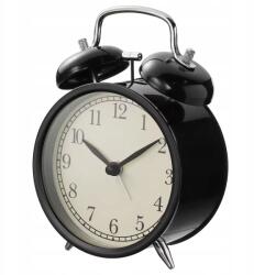 IKEA Ébresztőóra, fekete, klasszikus, 10×14cm (305.404.79)