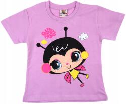 Atabay Póló Rövid Ujjú Blúz Katicabogár Blúz, Size 86, 100% pamut