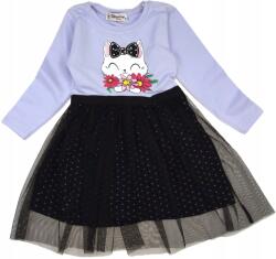 Atabay Cica pamut ruha, 86/92, tüll, hosszú ujjú, tavaszi