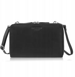 Paolo Peruzzi Kis méretű női bőr borítéktáska fekete Paolo Peruzzi KV-02-BLS (KV-02-BLS)