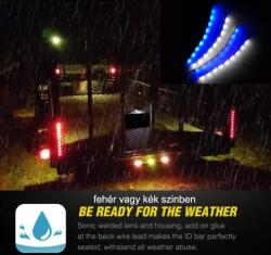  Erős flexibilis beltéri - kültéri ledcsík 12cm FEHÉR LCS-2062/12W (HD-LCS12W)